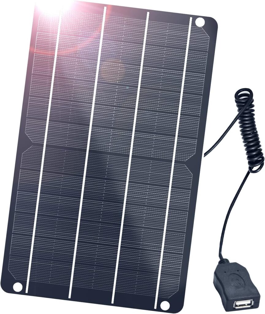 FlexSolar Mini-Solarpanel für unterwegs