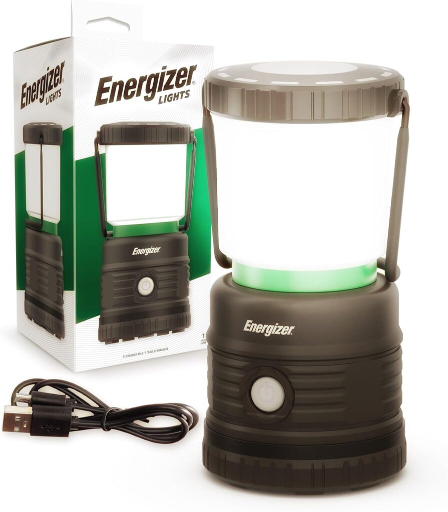 Energizer Recharge Campinglaterne ALER28 mit starker Leuchtkraft
