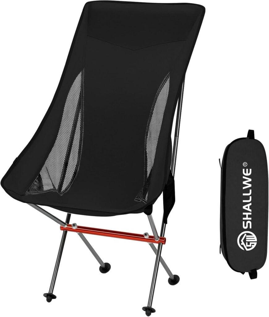 SHALLWE Aluminiumstuhl – robuster Outdoor-Stuhl für Vanlife